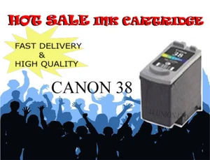 CL 38 per Canon Pixma MP140, MP190, MP210, MP220, - Foto 1 di 1