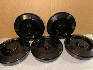 Carlisle 047003 Black 7.5” Tortilla Server with Lid Lot Of 5 - Picture 1 of 13