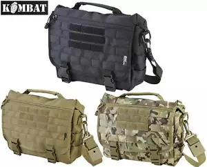 Mens Military Messenger Army Travel Shoulder Work Bag Satchel Molle Shoulder Bag - Picture 1 of 13