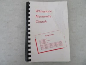 VINTAGE 1977 WHITESTONE MENNONITE CHURCH COOKBOOK HESSTON KS Kansas - Picture 1 of 1