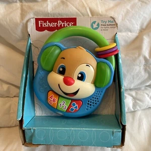 FISHER PRICE LAUGH & LEARN SING PUPPY MUSIC PLAYER BABY TOY LIGHTS SOUNDS SONGS - Picture 1 of 8