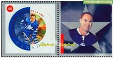 CANADA 2002 NHL ALL STAR HOCKEY RED KELLY TORONTO MAPLE LEAFS FACE 48 CENT STAMP