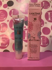 Lancome - JUICY TUBES CHERIE #59 FANCY TURQUOISE - NEW IN BOX - Picture 1 of 4