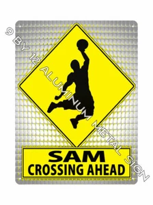 SAM find your name BLECHSCHILD NBA Basketball SPORT Zimmer Wanddeko Geschenk 795 - Bild 1 von 1