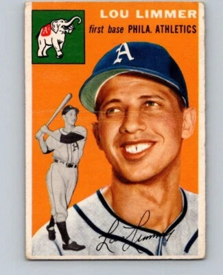 1954 TOPPS BASEBALL #232 LOU LIMMER                LOW GRADE PU - Image 1 of 2