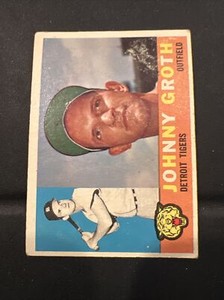 1960 Topps Baseball Card #171 Johnny Groth - Low To Mid Grade - G/VG!