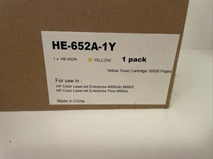 Gelbe Tonerkassette für HP Color Jet Enterprises M680dn, M680f, M680z - Bild 1 von 10