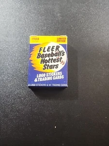 1988 Fleer Baseball Hottest Stars 44 Karten Set Don Mattingly Mickey Henderson - Bild 1 von 2