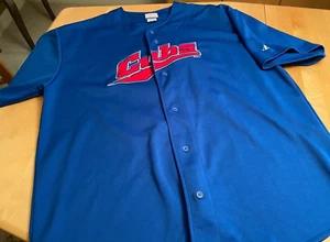 Vintage Logo Leichtathletik Jungen Spellout Sosa #2 Spieler Auswahl bestickt 1 Trikot XXL - Bild 1 von 7