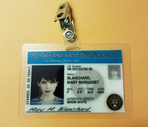 Insignia de identificación Storybrooke - Mary Margaret Blanchard cosplay disfraz de utilería - Imagen 1 de 1