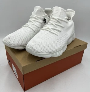 HUHV Flow 360 Ultra Cloud Running Shoes White Bone Sz 11 Men 14 Women - Picture 1 of 11