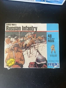 SELTENE MPC RUSSISCHE Infanterie 48 Teile Spur HO/OO. VERSIEGELT! - Bild 1 von 4