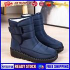 Ladies Ankle Platform Boots Windproof Non-Slip for Outdoor Travel (39 Blue)