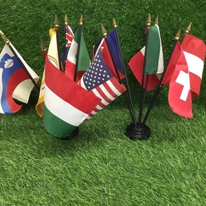 Miscellaneous desk flag sets (13). C3 - Picture 1 of 7