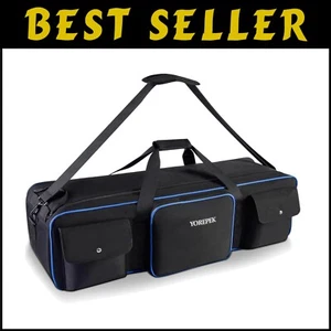 40.5" Tripod Carrying Case - Waterproof Light Stand Bag with Protective Pads - Picture 1 of 11
