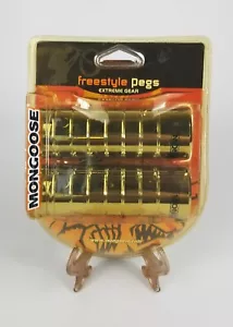 Mongoose Freestyle BMX Bike Pegs Chrome Extreme Gear BRAND NEW SEALED - Picture 1 of 6