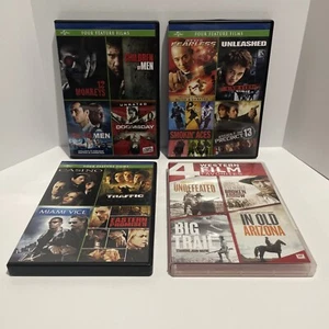 4 Film Favorites - DVD Collection Lot - 16 Movies - Western Action Thriller -VGC - Foto 1 di 23