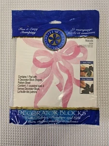 Neu Karo Dekorateur Blöcke, Schleifen Stempeln Muster #53224 Neu im Paket! - Bild 1 von 2