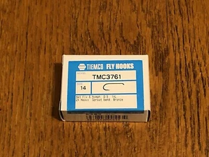 100 Tiemco Fly Tying Hooks, TMC 3761, Size 14 - Picture 1 of 1