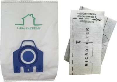 Miele Vacuum Bags GN Canister 10 Bags & 4 Filters NEW  3D Tech LOWERED PRICING - Image 1 of 4