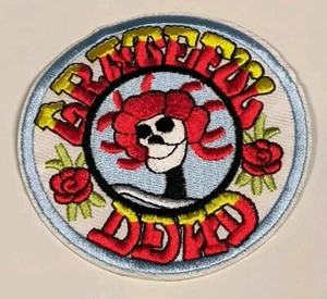 Patch Grateful Dead Sew/Iron On Rock N Roll Psychedelia Reggae Folk Music Jazz - Foto 1 di 7