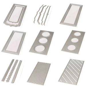 Grenze Metall Cutting Dies Für Scrapbooking Album Foto Prägung Deko Schablone - Bild 1 von 19