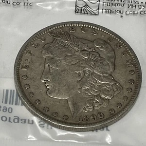 Coin 1890 Morgan Dollar Very Fine - Picture 1 of 4