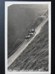 Postal antigua de Cumbria: Coaches & Horses Descending Buttermere Haus c1924 RP - Imagen 1 de 2
