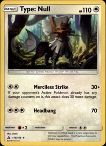 (SM05-115 PARALLEL FOIL) Type: Null Rare Pokemon Ultra Prism Card # 115 - Picture 1 of 1