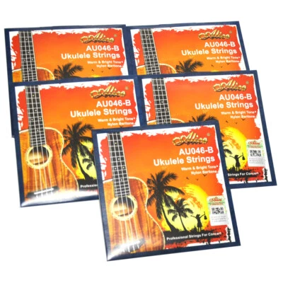 5 Sets Alice AU046-B Ukulele Concert Strings Nylon Baritone Warm & Bright Tone  - Image 1 of 4