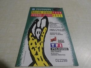 ticket ticket gebraucht platz konzert THE ROLLING STONES 1995 PARIS + BON JOVI - Bild 1 von 2