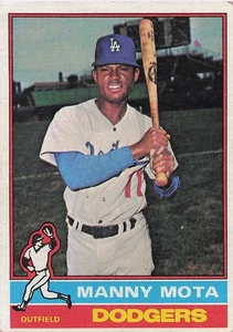 1976 Topps #548 Manny Mota, VG (corners) - Picture 1 of 2