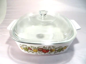 Corning Ware Auflaufform A-2-B 'La Marjolaine' 2 Quart mit Deckel - Bild 1 von 7