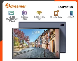 Adreamer 10.1" 1280×800 IPS Display 4-core 4+32GB 6000mAh Android11 WiFi Tablet - Picture 1 of 12