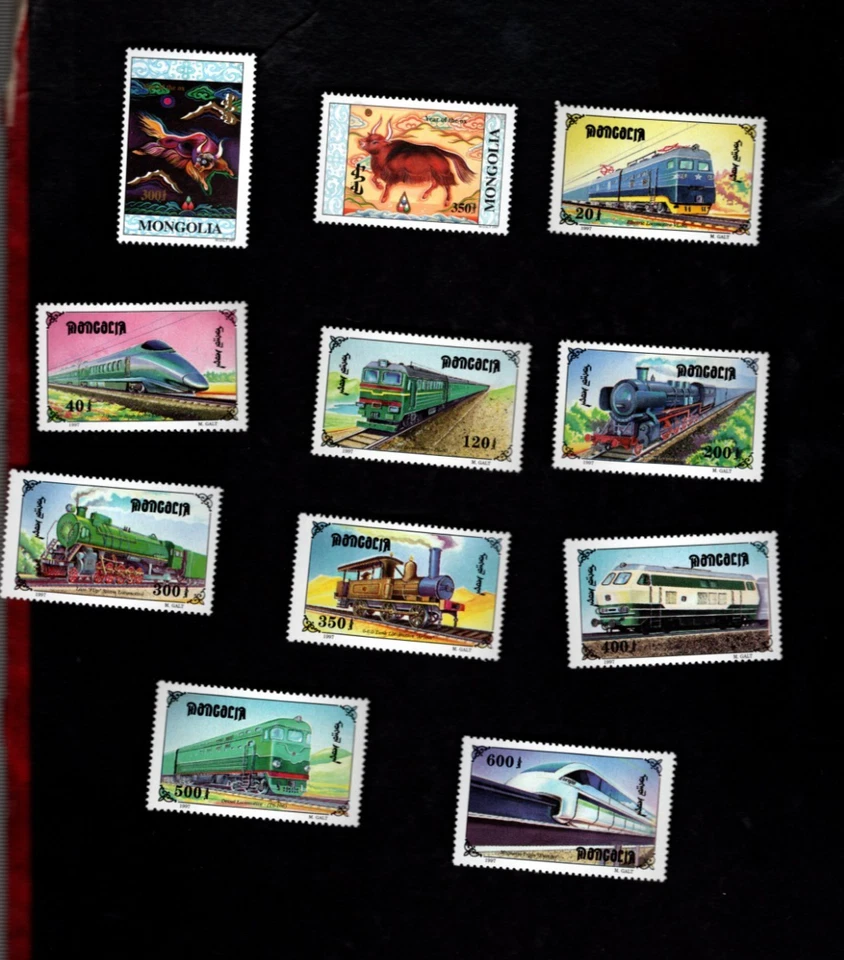 Mongolia sc#2248-9,2255A-I (1997) Completo MNH Foto 1 de 1