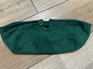 Longaberger Medium BBQ Barbeque Buddy Basket Liner Ivy Green fabric - Picture 1 of 2