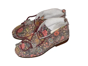 P/O Women's Hush Puppies Size 8M Cyra Catelyn Floral Print Suede Chukka Boots - Picture 1 of 13