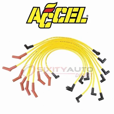 ACCEL Spark Plug Wire Set for 1979-1988 Mercury Cougar 5.0L V8 - Ignition ve Foto 1 de 4