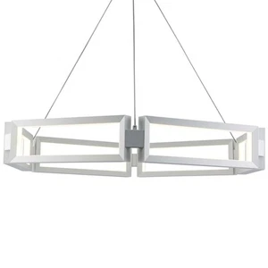 Trans Globe Lighting MDN-1590 Nightingale 35"W LED Ring - White - Picture 1 of 11