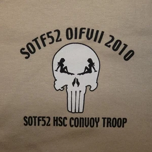 SOTF-52 Special Ops Task Force HSC Convoy Troop Serpent OIF VII T-shirt - Picture 1 of 4
