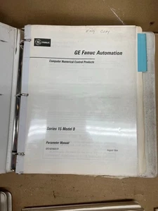 GE Fanuc Automation GFZ-62560E/01 Serie 15 Modello B Parametro Manuale CNC - Foto 1 di 2
