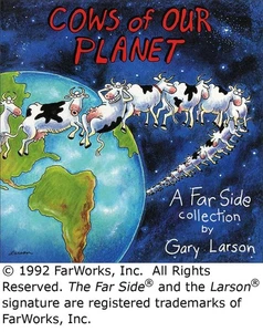 Cows of Our Planet by Gary Larson (English) Paperback Book - Picture 1 of 1