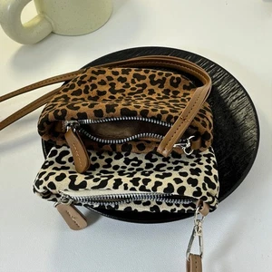 with Lanyard Hanging Neck Bag Suede Fabric Coin Purse NEW Storage Bag - Picture 1 of 6