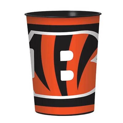 AMSCAN Cincinnati Bengals NFL Football Sports Banquet Party Favor 16 oz. Plastic Cup