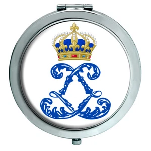 Monogram of Louis XIV (France) Compact Mirror - Picture 1 of 5