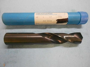 NEW CHICAGO LATROBE SCREW MACHINE DRILL 1" 6-1/4" X 4-1/4" FLUTE HSS USA 460 - Picture 1 of 1