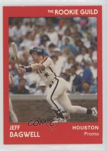 1991 Star The Rookie Guild Blue Promos Jeff Bagwell (Red) Rookie RC HOF