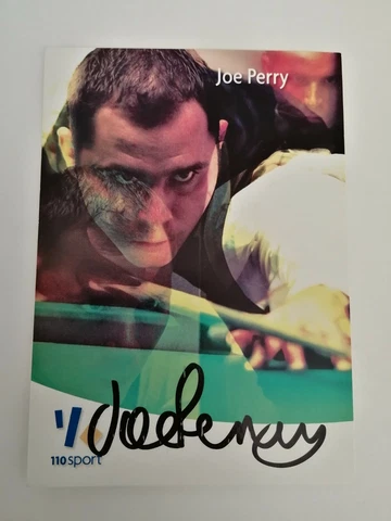 Joe Perry - Professional Snooker Player Hand Signed Photo 6x4 Cover