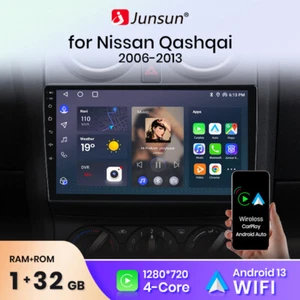 DAB+ 32G Android 13 Autoradio GPS Navi BT DSP Für Nissan Qashqai 1 J10 2006-2013 - Bild 1 von 18
