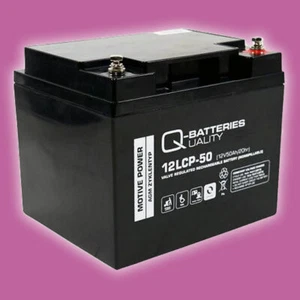 12V 50Ah Blei AGM Akku Batterie Zyklentyp für Elektro Krankenfahrstuhl Rollstuhl - Bild 1 von 3